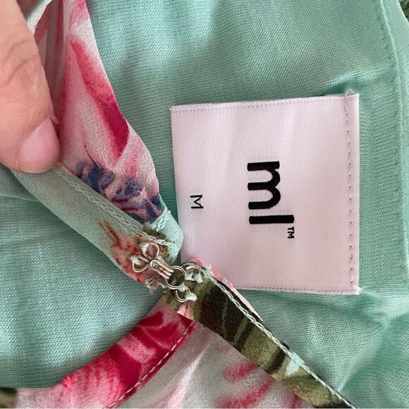 Mamalicious Floral Maternity/ Nursing Dress Occasion Size M - Picture 13 of 13